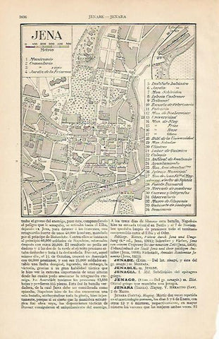 LAMINA ESPASA Alemania 6202: Plano de Jena Alemania
