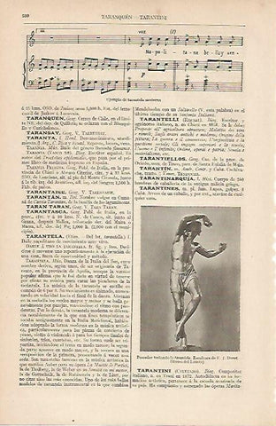 LAMINA ESPASA 6490: Tarantela moderna