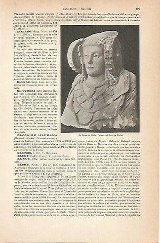 LAMINA ESPASA 6837: La Dama de Elche