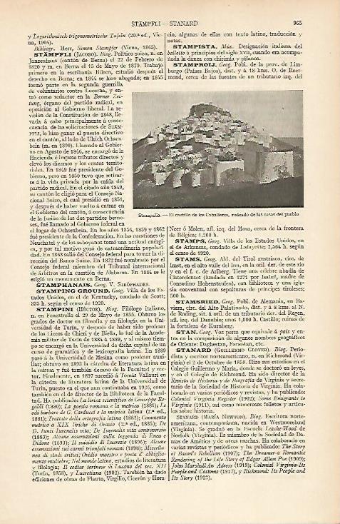 LAMINA ESPASA 7416: Castillo de los Caballeros en Stampalia Grecia