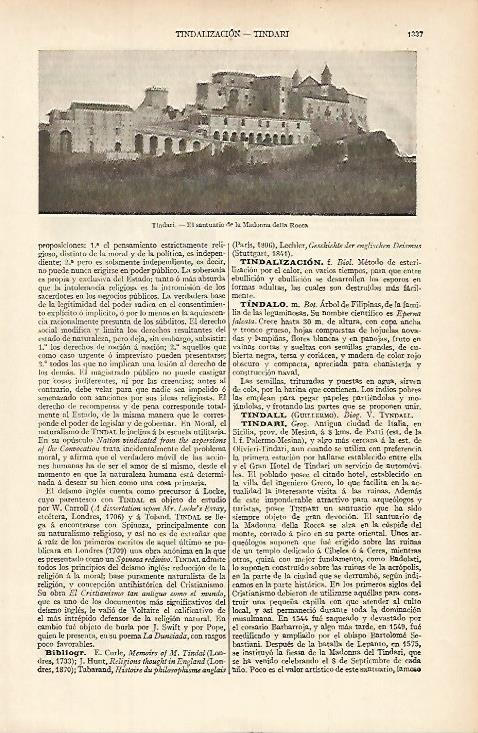 LAMINA ESPASA 8470: Santuario de la Madonna della Rocca en Tindari Italia