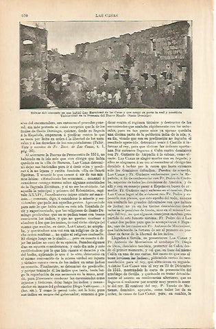 LAMINA ESPASA 9025: Convento en Santo Domingo donde vivio Bartolome de las Casas