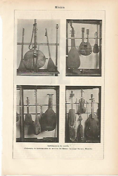 LAMINA ESPASA 10436: Instrumentos de cuerda