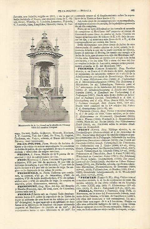 LAMINA ESPASA 11298: Monumento a A. Le Grand