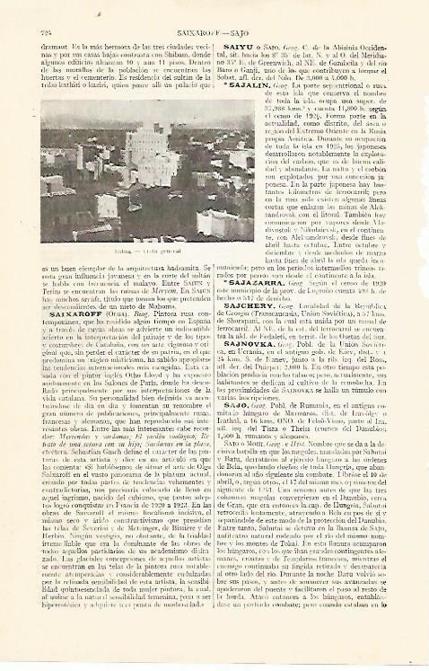 LAMINA ESPASA 14055: Vista de Saiun Arabia