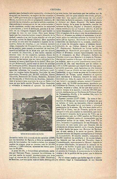 LAMINA ESPASA 14289: Iglesia de los cruzados en Amivas