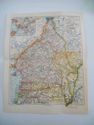 LAMINA ESPASA 14764: Mapa de Camarones