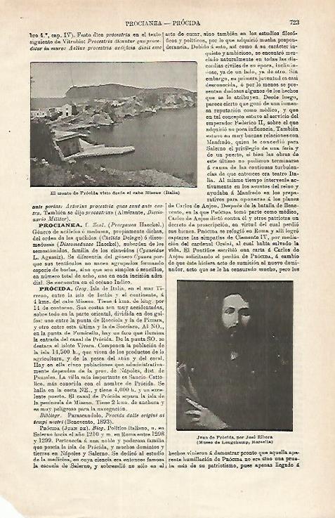 LAMINA ESPASA 16817: Monte Procida en Italia