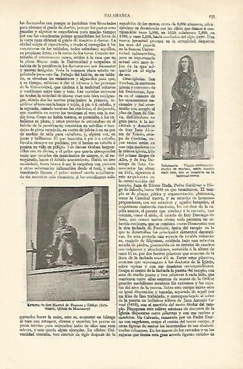 LAMINA ESPASA 18159: Virgen abridera en Salamanca