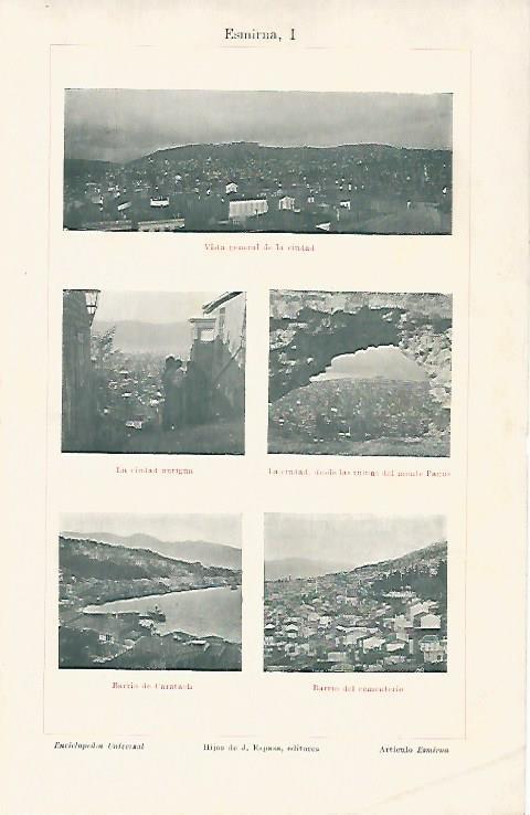 LAMINA ESPASA 18989: Esmirna Turquia
