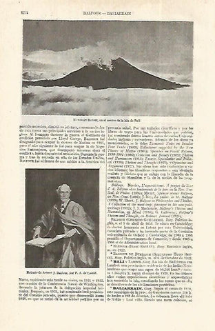 LAMINA ESPASA 19137: Volcan Batour en Bali