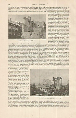LAMINA ESPASA 19339: Ruinas de Petersburg en Friesach