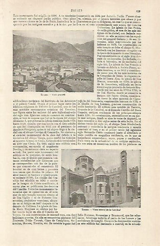 LAMINA ESPASA 20369: Vista parcial de Trento