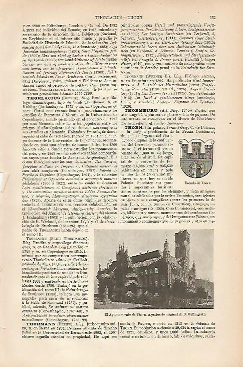 LAMINA ESPASA 8366: Ayuntamiento de Thorn cuadro de Hellingrath