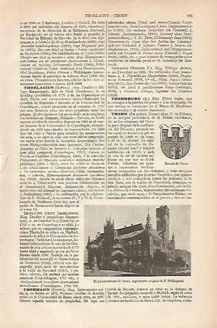 LAMINA ESPASA 8366: Ayuntamiento de Thorn cuadro de Hellingrath