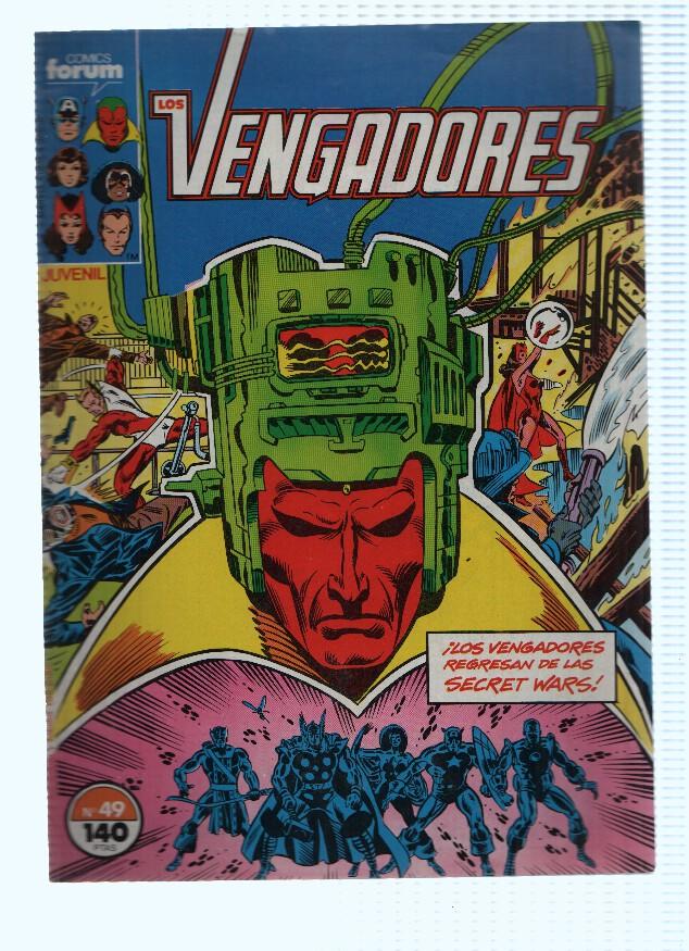 LOS VENGADORES, Volumen 1, Numero 49: Como Viene se Va (Forum 1992)