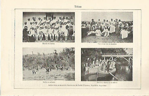 LAMINA ESPASA 1244: Mision franciscana de Laishi Argentina