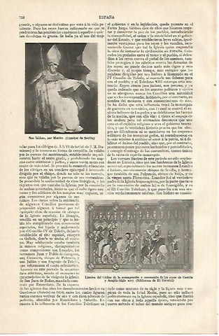 LAMINA ESPASA 10250: San Isisdoro por Murillo
