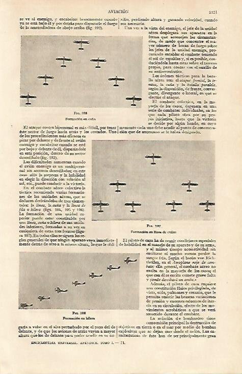 LAMINA ESPASA 10928: Formaciones de aviones militares
