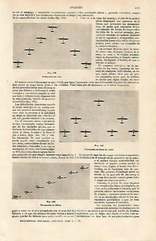 LAMINA ESPASA 10928: Formaciones de aviones militares