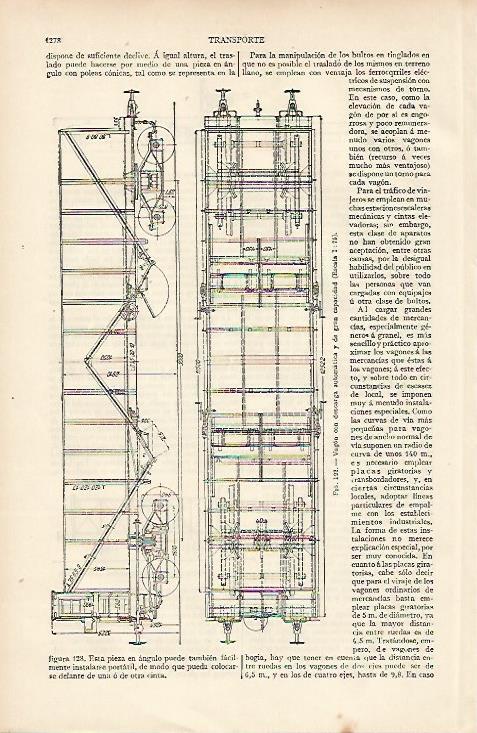 LAMINA ESPASA 11129: Vagon con descarga automatica