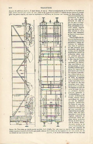 LAMINA ESPASA 11129: Vagon con descarga automatica
