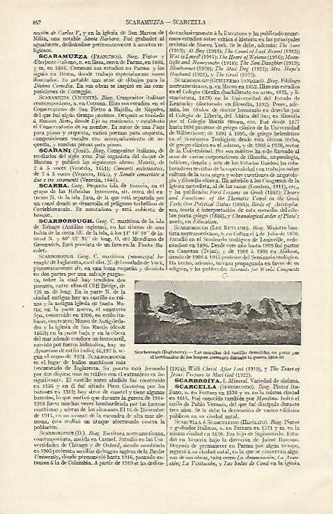 LAMINA ESPASA 12428: Murallas del Castillo de Scarborough Inglaterra