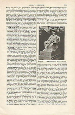 LAMINA ESPASA 12450: Monumento a Schindler en Viena