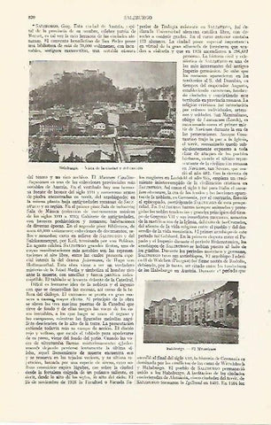 LAMINA ESPASA 14063: Vista de Salzburgo Austria