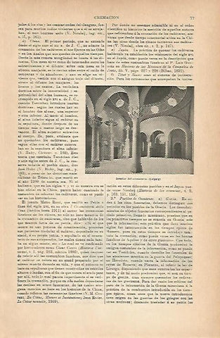 LAMINA ESPASA 14170: Crematorio de Leipzig