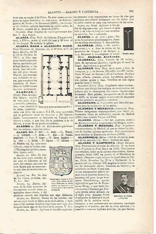 LAMINA ESPASA 15505: Escudo de los descendientes de Rodriguez de Aviles