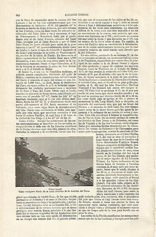 LAMINA ESPASA 16304: Fiordo de Somes Sound Estados Unidos