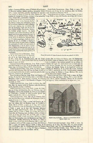LAMINA ESPASA 17197: Iglesia de Saint Loup deNaud