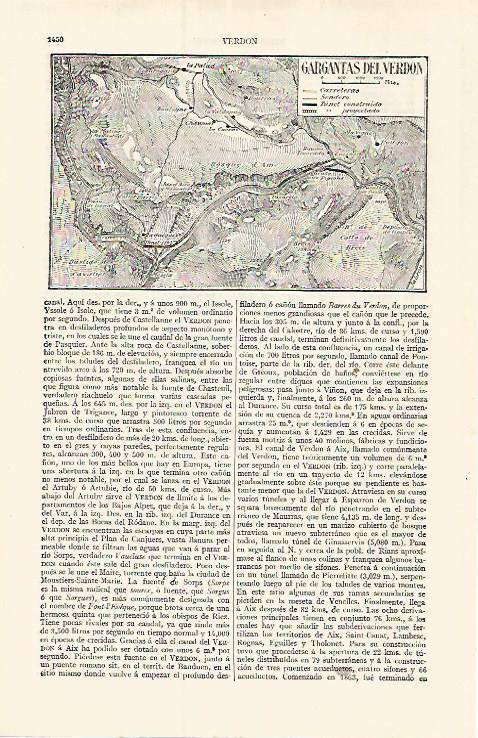 LAMINA ESPASA 17552: Gargantas del Verdon