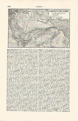 LAMINA ESPASA 17552: Gargantas del Verdon