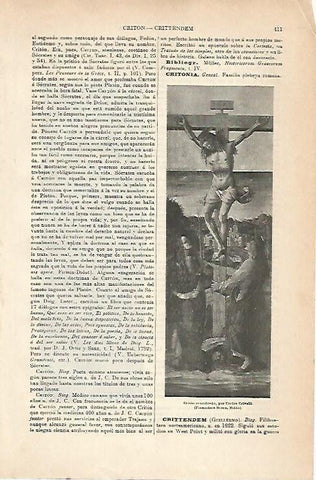 LAMINA ESPASA 14237: Cristo crucificado por Crivelli