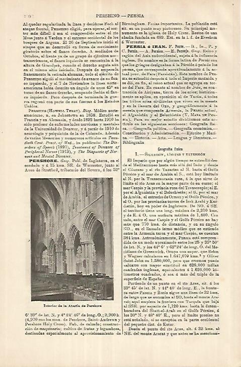 LAMINA ESPASA 18044: Abadia de Pershore