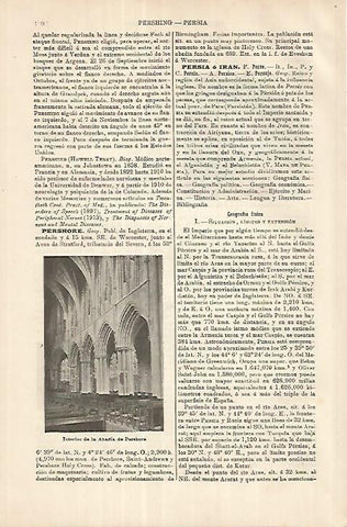 LAMINA ESPASA 18044: Abadia de Pershore