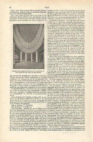 LAMINA ESPASA 18143: Sala de la ciudad de Breslau