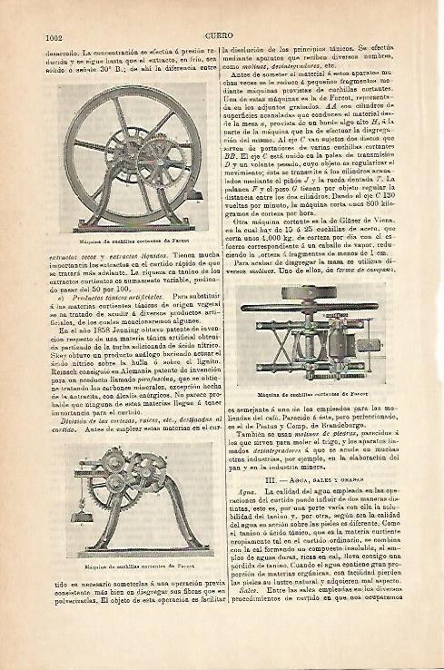 LAMINA ESPASA 14341: Maquina de cuchillas cortantes