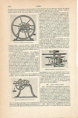 LAMINA ESPASA 14341: Maquina de cuchillas cortantes