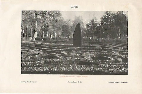 LAMINA ESPASA 19729: Jardines de Aranjuez