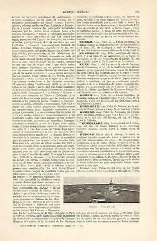 LAMINA ESPASA 19772: Vista de Kurgan Rusia