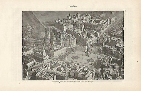 LAMINA ESPASA 19807: Fotografia aerea de Londres