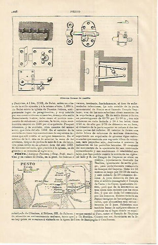 LAMINA ESPASA 15868: Tipos de pestillo