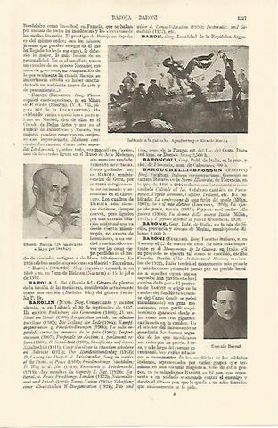 LAMINA ESPASA 10960: Saltando a la garrocha por Ricardo Baroja