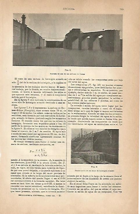LAMINA ESPASA 18874: Esclusa de Gatun 