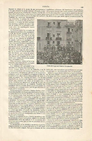 LAMINA ESPASA 10175: Fiesta del Corpus en Valencia