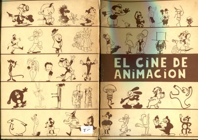 El cine de Animacion: Historia cronologica del cinema d'animacion (las hojas estan sueltas)
