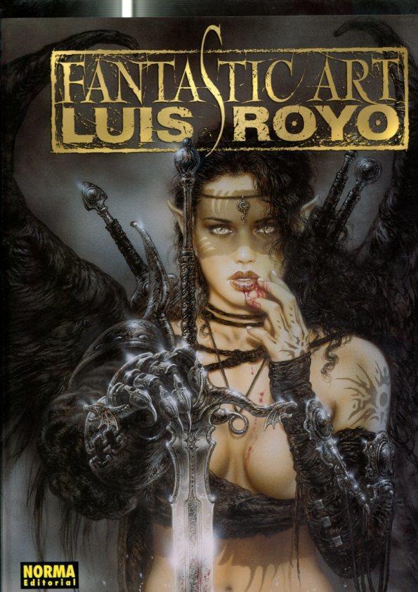 Luis Royo: Fantastic Art (album con litografia numerada 242 de 250 y estuche) (edicion para mercado aleman)